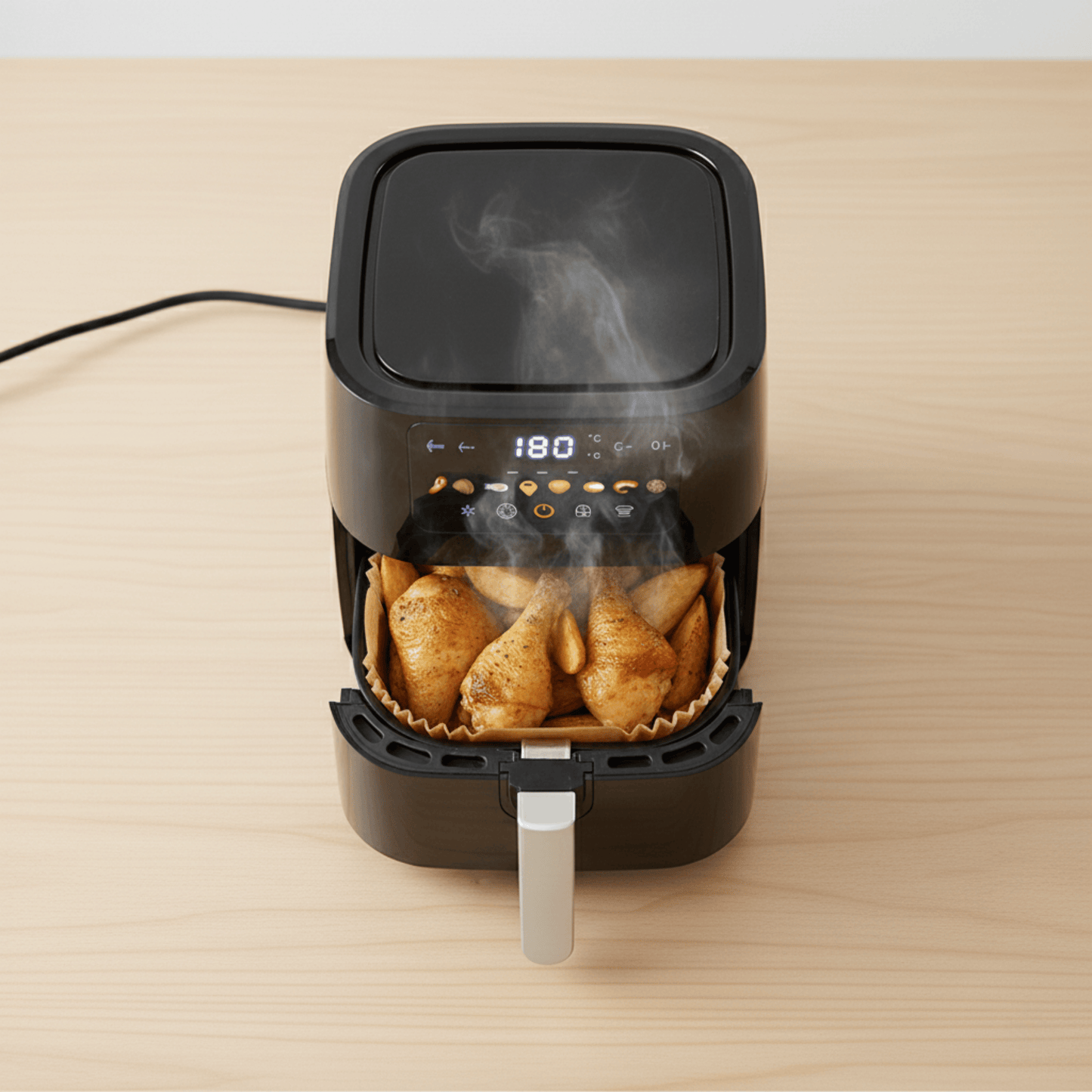 Papier de cuisson | Carré - 23 cm