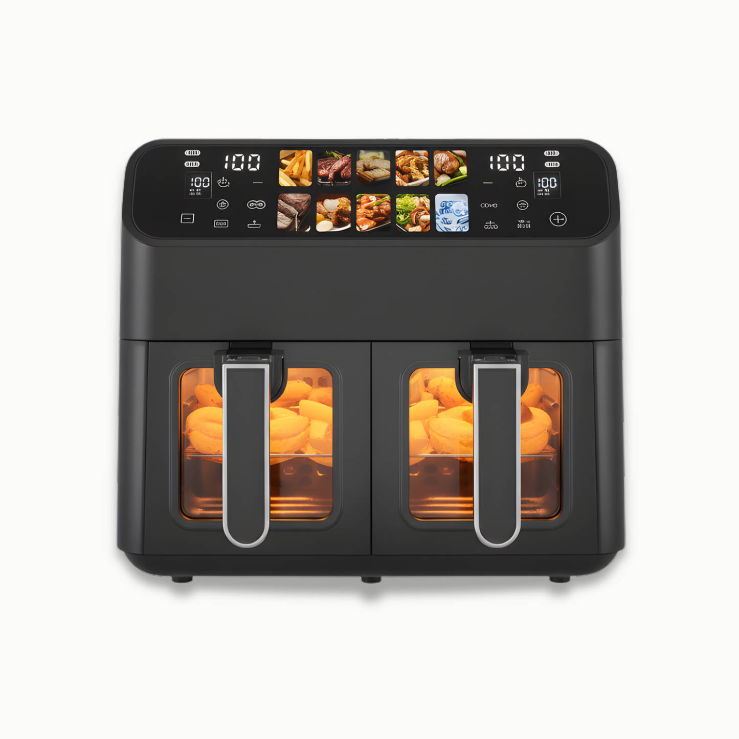 Air Fryer Duo 9L Expert Sans Huile® - 2x4.5L 10 Prog 2000W