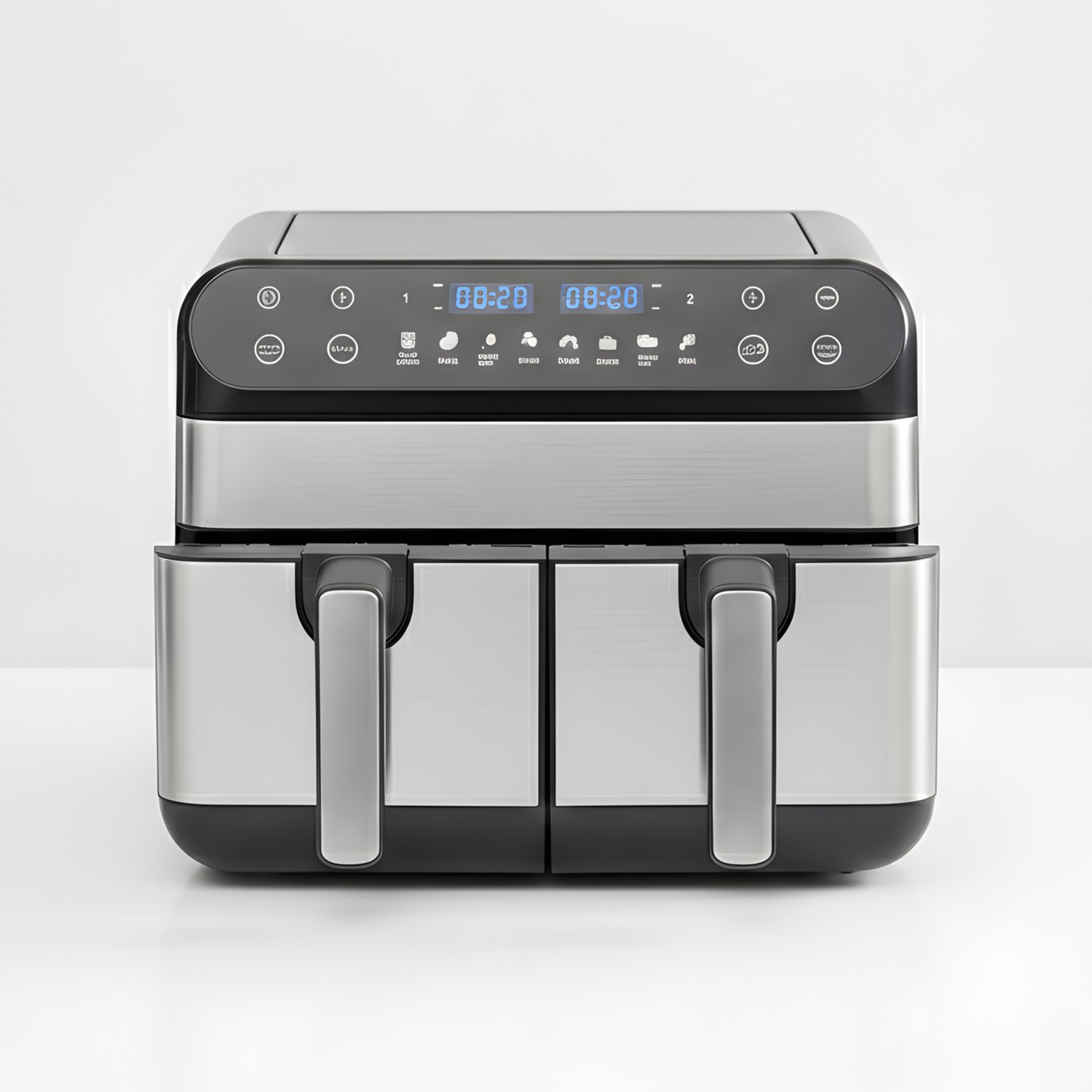 Air Fryer Duo 10L Expert Sans Huile® - 2400W Dual Zone 8 Prog