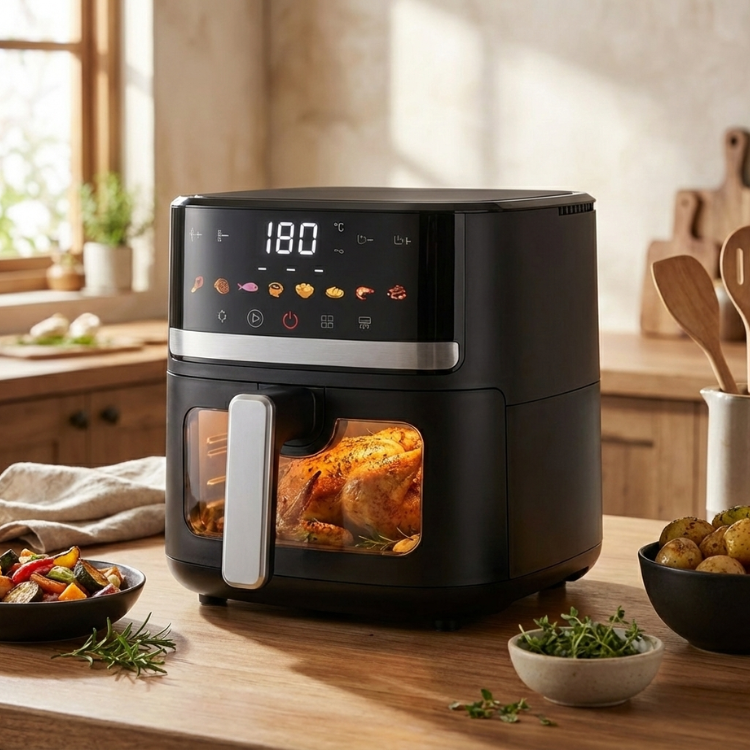 Air Fryer 7L Expert Sans Huile® - 1500W Digital 6 Personnes